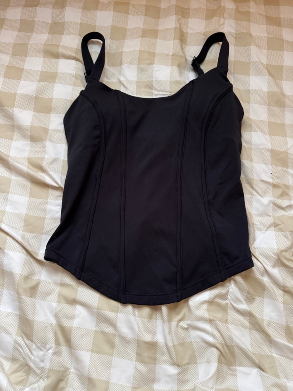 POPFLEX Corset Cami-Black